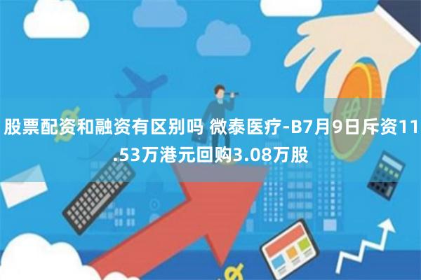 股票配资和融资有区别吗 微泰医疗-B7月9日斥资11.53万港元回购3.08万股