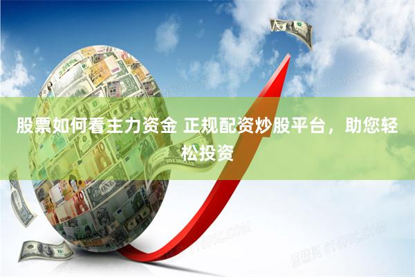 股票如何看主力资金 正规配资炒股平台，助您轻松投资
